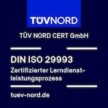 TÜV Nord Zertifikat – ISO 29993